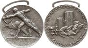 Schweiz - Bern Tragbare Silbermedaille Schützenmedaille, v. Huguenin, 100 Jahre Kantonal-Schützenverein -