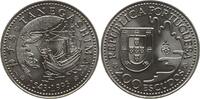 Portugal 200 Escudos Cu-Ni auf die erste Landung der Portugiesen in Japan 1543 -