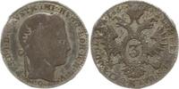 Österreich, Kaiserreich, Böhmen 3 Kreuzer Ferdinand I., 1835 - 1848, Prag -