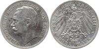Kaiserreich Deutschland, Großherzogtum Baden 3 Mark Friedrich II., 1907 - 1918 -