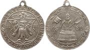 Bayern, Königreich, Stadt München Tragbare versilberte Bronzemedaille auf den 4. Deutschen Brauertag -