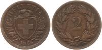 Schweiz 2 Rappen -