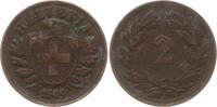 Schweiz 2 Rappen -