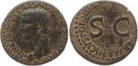 Römische Kaiserzeit, Rom As 37 - 38 AD Germanicus, 4 BC - 19 AD, unter Gaius, 37 - 41 (Caligula), Ko