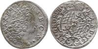 Bayern, Kurfürstentum 3 Kreuzer (Groschen) Maximilian II. Emanuel, 1679 - 1726 -