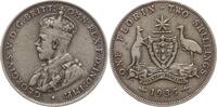 Florin (2 Shillings) 1935 Australien George V., 1910 - 1936 Sehr schön