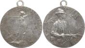 Schweiz - St. Gallen Tragbare silberne Schützenmedaille v. Huguenin, Le Locle, auf das Eidgenössische Schützenfest in St. Gallen -