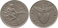 Philippinen 5 Centavos Manila, mit Beschreibungszettel aus alter Sammlung: 22-Apr-07 , UNC , $52.00 -