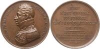Frankreich, Königreich Bronzemedaille Ludwig XVIII., v. Gayrard, auf den Einzug des Comte d'Artois in Paris -