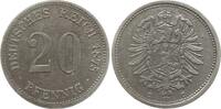 Kaiserreich Deutschland 20 Pfennig -