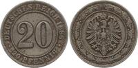 Kaiserreich Deutschland 20 Pfennig -