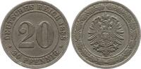 Kaiserreich Deutschland 20 Pfennig -