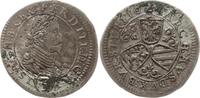 RDR, Haus Habsburg, Steiermark 3 Kreuzer (Groschen) Ferdinand II., 1619 - 1637, Graz, Variante fehlt bei Herinek -