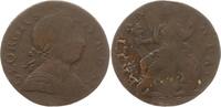 Großbritannien 1/2 Penny George III., 1760 - 1820, sehr untergewichtig. zeigen. Fälschung? -
