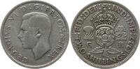 Großbritannien 2 Shillings George VI., 1936 - 1952 -