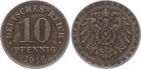 Kaiserreich Deutschland 10 Pfennig Eisen -