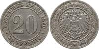 Kaiserreich Deutschland 20 Pfennig -