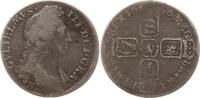 Großbritannien 1 Shilling William III., 1695 - 1701, Norwich -