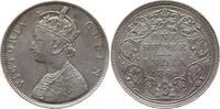 Indien 1 Rupie Victoria, 1837 - 1901, Bombay, Type B / II / 2 / 0 -