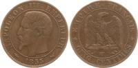 Frankreich, Kaiserreich 5 Centimes Lille, Napoleon III., 1852 - 1870 -