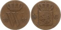 Niederlande, Königreich 1/2 Cent Wilhelm II., 1840 - 1849 -