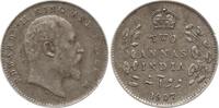 Indien 2 Annas Edward VII., 1901 - 1910 -