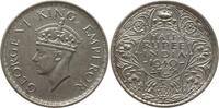 Indien 1/2 Rupie George VI., 1936 - 1952, Bombay -