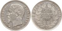 Frankreich, Kaiserreich 50 Centimes Napoleon III., 1852 - 1870, Paris -
