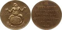 Dresden, Stadt Vergoldete Bronzemedaille v. Hörnlein, Wucherermedaille -