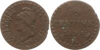 Frankreich 1 Centime Directoire, 1795 - 1799, Paris -