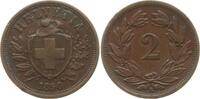 Schweiz 2 Rappen -
