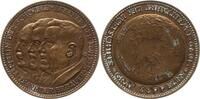 Bronzemedaille 1929 Deutschland, Weimarer Republik auf die Weltfahrt des LZ 127, Brb. Graf Zeppelin, von Dürr und Eckener Vorzüglich