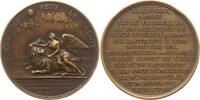 Bronzemedaille 1784 (spätere Prägung ab  Frankreich, Königreich, Stadt Lyon v. Gatteaux, a.d. Versuche der Brüder Montgolfier, Ballonfahrt in Bro...
