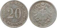 Kaiserreich Deutschland 20 Pfennig -