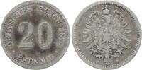 Kaiserreich Deutschland 20 Pfennig -