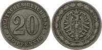 Kaiserreich Deutschland 20 Pfennig -