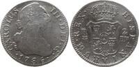 Spanien, Königreich 2 Reales Carlos III., 1759 - 1788, Madrid -