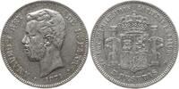 Spanien, Königreich 5 Pesetas Amadeo I., 1871 - 1873, Madrid -