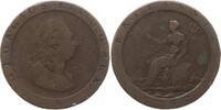 Großbritannien 1 Penny George III., 1760 - 1820 -