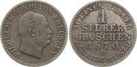 Preußen, Königreich 1 Silbergroschen Wilhelm I., 1861 - 1888 -