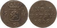 Niederländisch-Ostindien 1 Duit (5 = 1/16 Gulden) Louis Napoleon, 1806 - 1810, Holland -