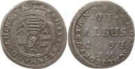 Hanau - Gesamthaus, Grafschaft 6 Albus Philipp Reinhard, 1685 - 1712, Sterne neben VI, Stern oben -