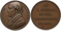 Großbritannien, Königreich, London, Stadt Bronzemedaille auf George Canning, 1771 - 1827, britischer Außen- und Premierminister -