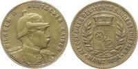Mainz, Stadt Kleine Messingmedaille auf das Allgemeine Deutsche Bundesschiessen, Brb. Wilhelm I. / Stadtwappen -