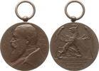 Baden, Großherzogtum Tragbare Bronzemedaille Friedrich I., 1856 - 1907, auf sein 50. Regierungsjubiläum -