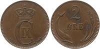 Dänemark, Königreich 2 Öre Christian IX., 1863 - 1906 -