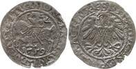 1/2  Groschen (Polgrosz) 1559 Königreich Polen, Litauen Sigismund August, 1547 - 1572 Sehr schön - vorzüglich, kl. SF am Rand