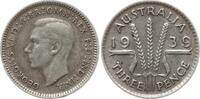 Australien 3 Pence George VI., 1936 - 1952 -