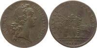 Frankreich, Königreich, Stadt Paris Bronze - Jeton Louis XV., 1715 - 1774, Trésor Royal, HAURIT UT SPARGAT, Wasserpumpe -