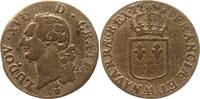 Frankreich, Königreich 1 Sol Ludwig XVI., 1774 - 1793, Metz, Glockenmetall (mdc), 2e sem. -